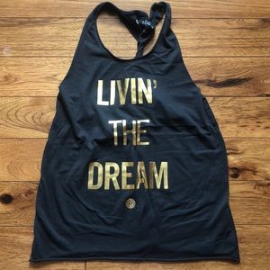 Pure Barre “livin’ the dream” tank